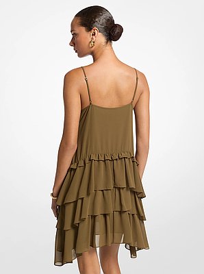 Georgette High-Low Tank Dress