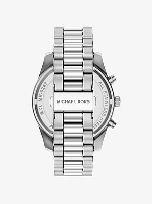 Oversized Lexington Silver-Tone Watch