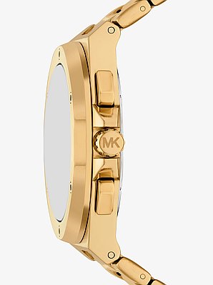 Oversized Lennox Gold-Tone Watch