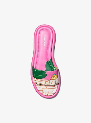 Michael Kors X Christina Zimpel Dana Slide Sandal