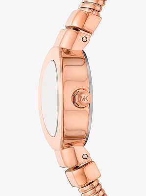 Horloge Gramercy, ros&eacute;goudkleurig en mini