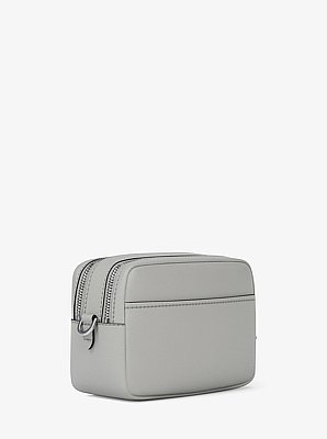 Bryant Medium Pebbled Leather Camera Crossbody Bag