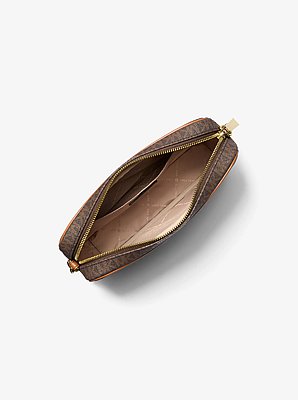 Borsa a tracolla Jet Set grande con logo