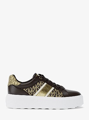 Zapato deportivo Romey de plataforma y franja con el logotipo exclusivo