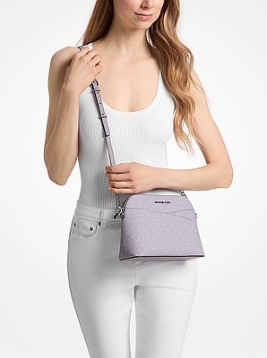 Jet Set Travel Medium Logo Dome Crossbody Bag