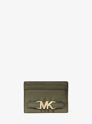 Reed Large Pebbled Leather Card Case