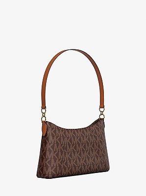 Sienna Medium Signature Logo Convertible Crossbody Bag