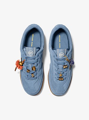 Espadrille Nolan en su&egrave;de &agrave; ornements