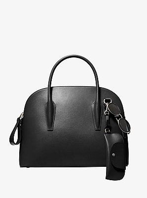 Kaitlin Large Leather Dome Satchel