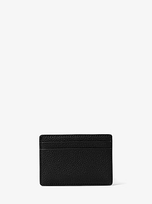 Pebbled Leather Card Case