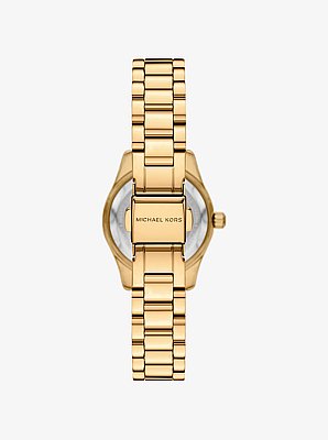 Ensemble-cadeau montre Lexington de ton or bruni
