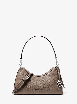 Petit sac &agrave; bandouli&egrave;re convertible Sammy en cuir grain&eacute;