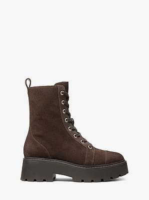 Bota Blake de combate de gamuza