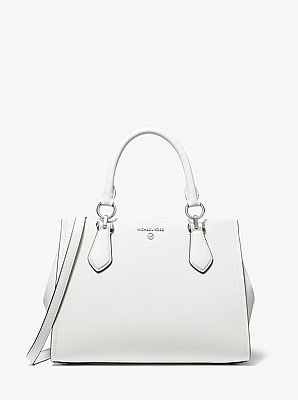 Bolso satchel Marilyn mediano de piel saffiano