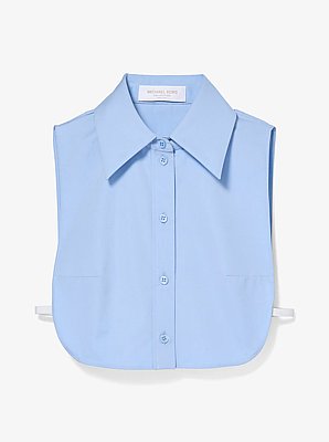 Cotton Poplin Dickey