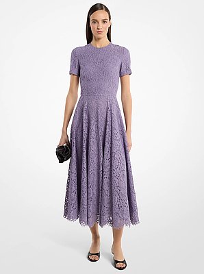 Corded Floral Lace Dance Dress