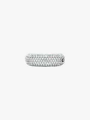 Pav&eacute; Square Ring