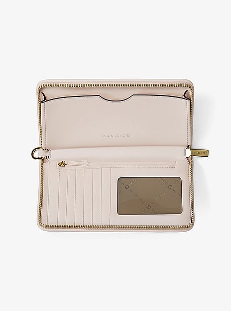 Jet Set Travel Large Logo Jacquard Smartphone Wallet