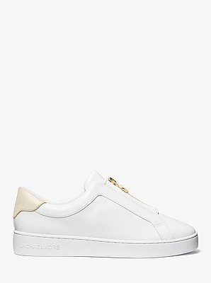 Sneaker Keaton aus Leder mit Rei&szlig;verschluss