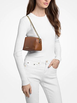 Bryant Small Pebbled Leather Crossbody Bag