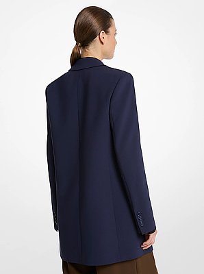 Wool Serge Boyfriend Blazer