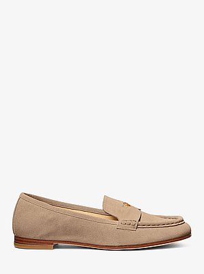 Jennings Suede Loafer in KHAKI | Michael Kors image number 1