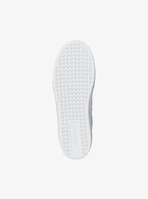 Sneaker Dane in pelle con stampa logo
