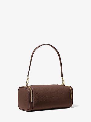 Jet Set Travel Small Pebbled Leather Convertible Crossbody Bag