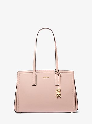 Laila Medium Leather Tote Bag