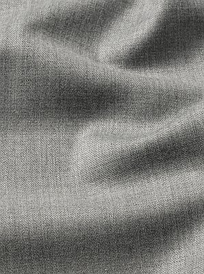 Blazer &agrave; coupe ajust&eacute;e en flanelle de laine m&eacute;lang&eacute;e