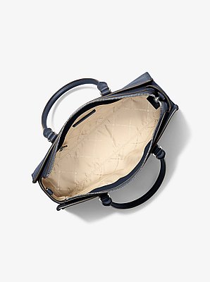 Arden Medium Top-Zip Satchel