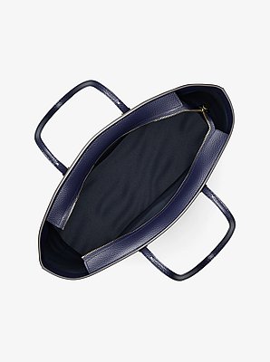 Quinn Large Pebbled Leather Tote Bag