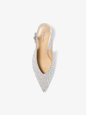 Tonya Embellished Kitten Pump