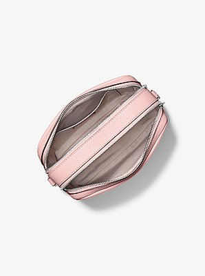 Bryant Medium Pebbled Leather Camera Crossbody Bag