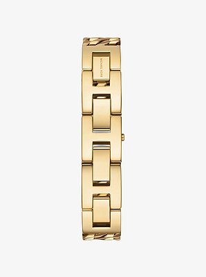 Mini Darrington Gold-Tone Chain-Link Watch
