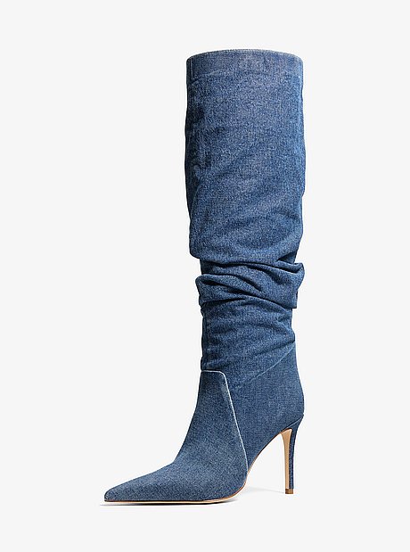 Dawn Washed Denim Boot