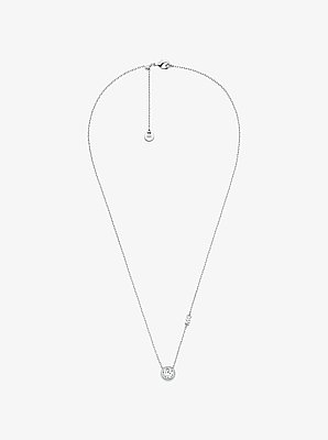 Collar con colgante de piedra redonda