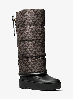 Starling Signature Logo Print Puffer Boot