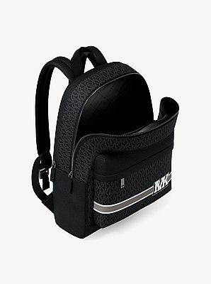 Mochila Pacey con adornos a rayas y logotipo exclusivo