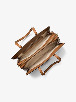 Laila Medium Signature Logo Tote Bag