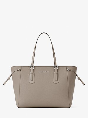 Grand sac fourre-tout Voyager en cuir Saffiano