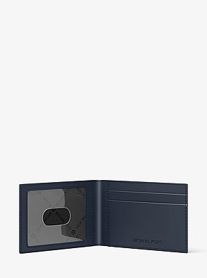 Cooper Logo Debossed Billfold Wallet With Passcase