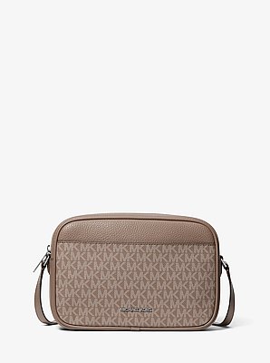 Jet Set Travel Large Signature Logo Camera Crossbody Bag