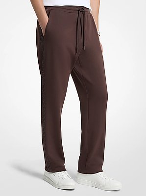 Cotton Blend Track Pants