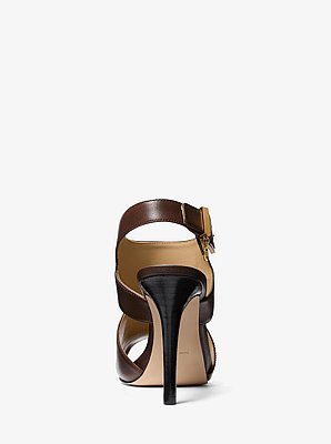 Harper Burnished Leather Sandal