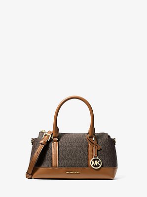 Andie Small Signature Logo Satchel
