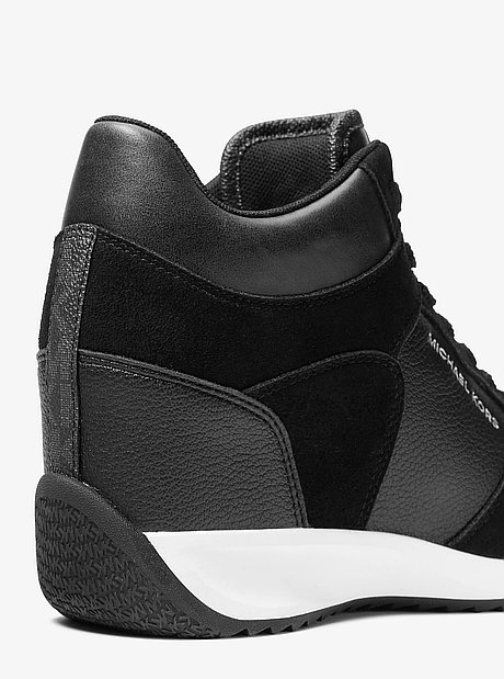 Zapato deportivo Caden de materiales mixtos con cu&ntilde;a