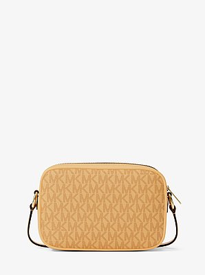 Jet Set Small Signature Logo Camera Crossbody Bag