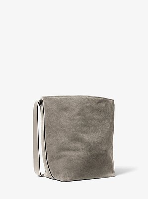 Borsa a secchiello Nolita grande in pelle scamosciata