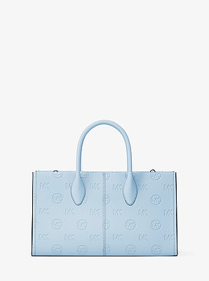 Mirella Medium Logo Debossed Satchel